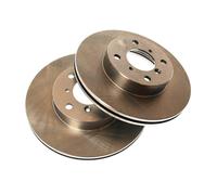 Discos de freno FERODO DDF1396 delantero, ventilado , 2 Pieza