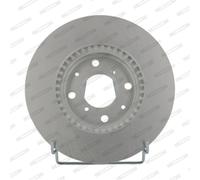Discos de freno FERODO DDF1520C delantero, ventilado , 2 Pieza