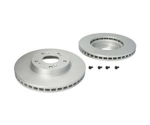 Discos de freno FERODO DDF1557C delantero, ventilado , 2 Pieza