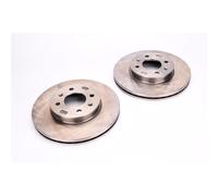 Discos de freno FERODO DDF1603 delantero, ventilado , 2 Pieza