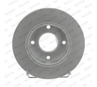 Discos de freno FERODO DDF1621C delantero, ventilado , 2 Pieza