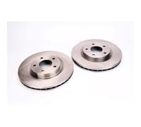 Discos de freno FERODO DDF1624 delantero, ventilado , 2 Pieza