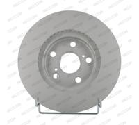 Discos de freno FERODO DDF1882C delantero, ventilado , 2 Pieza
