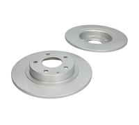 Discos de freno FERODO DDF2477C trasero, macizo, 2 Pieza