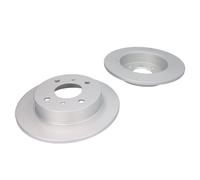 Discos de freno FERODO DDF267C trasero, macizo, 2 Pieza
