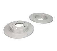 Discos de freno FERODO DDF524C trasero, macizo, 2 Pieza