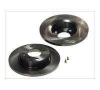 Discos de freno FERODO DDF875 delantero, macizo, 2 Pieza
