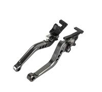 Discos de freno para moto Ajuste para motocicleta, freno de disco doble, Universal, CNC, aluminio, manija de freno de disco doble, accesorios de palanca(Titanium Color)