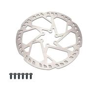 Discos de Freno para Motocicleta 2,3 mm de Grosor Rotor de Freno de Disco para Bicicleta eléctrica Acero Inoxidable 160 mm 180 mm 203 mm 220 mm 6 Tornillos Montaje en buje.