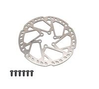 Discos de Freno para Motocicleta 2,3 mm de Grosor Rotor de Freno de Disco para Bicicleta eléctrica Acero Inoxidable 160 mm 180 mm 203 mm 220 mm 6 Tornillos Montaje en buje.
