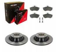 Discos de freno + pastillas delanteras AUDI 80 B4 1991-1996