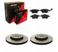 Discos de freno + pastillas delanteras AUDI A3 ALTEA XL LEON SUPERB II YETI G...