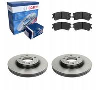 Discos de freno + pastillas delanteras BOSCH para MAZDA 6 GG GY 2002-2008