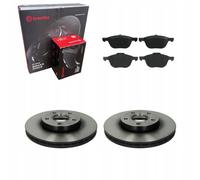 Discos de freno + pastillas delanteras BREMBO FORD C-MAX II FOCUS III MK3 2010-