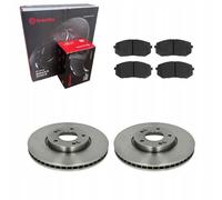 BREMBO Discos de freno para HYUNDAI: Tucson, Sonata, ix35, i40 & KIA: Sportage, Carens, Optima (Ref: 09.A532.11)