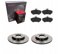 Brembo Pastillas de freno P 85 032 – Juego delantero para VW y SEAT