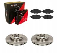 MaXgear Discos de freno + pastillas delanteras OPEL Astra F / Combo / Corsa A B / Vectra A