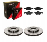 Discos de freno + pastillas delanteras FORD FOCUS I MK1 1998-2005 258 MM