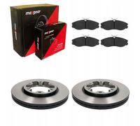 Discos de freno + pastillas delanteras FORD MAVERICK NISSAN TERRANO II 1993-