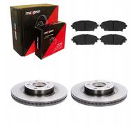 Discos de freno + pastillas delanteras MAZDA 3 BM BN2013- CX-3 2015-