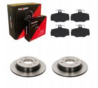 Discos de freno + pastillas delanteras NISSAN ALMERA II PRIMERA P10 P11