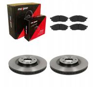 Discos de freno + pastillas delanteras NISSAN QASHQAI 13- RENAULT KOLEOS I 08-