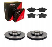 MAXGEAR 2X Disco De Freno Delante Ø280 Mm Ventilado Para Opel Meriva Astra H L48