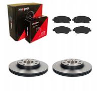 Discos de freno + pastillas delanteras OPEL CORSA C 2000-2009