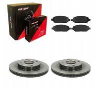 Discos de freno + pastillas delanteras OPEL KARL 1.0 2015-2019