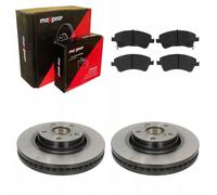 Discos de freno + pastillas delanteras TOYOTA AURIS E15 AVSNSIS T27 VERSO R2