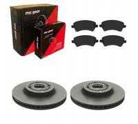 Discos de freno + pastillas delanteras TOYOTA COROLLA E12 2001-2007