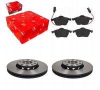 Discos de freno + pastillas delanteras TRW para AUDI A4 B6 B7 A6 C5 EXEO...