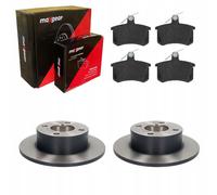 Discos de freno + pastillas traseras AUDI 100 C2 C3 80 B3 B4 90 B2 B3 COUPE B3