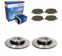 Discos de freno + pastillas traseras BOSCH para ALFA ROMEO SPIDER 1.8 2009-2011