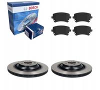 Discos de freno + pastillas traseras BOSCH para AUDI A6 C6 2004-2011
