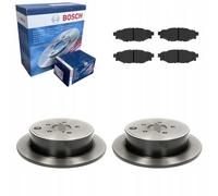 Discos de freno + pastillas traseras BOSCH para SUBARU FORESTER IMPREZA LEGAC...