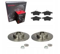 Disco de freno BREMBO 08A82647 trasero, macizo, 1 Pieza