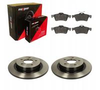 Discos de freno + pastillas traseras C-MAX FOCUS II VOLVO S40 II C70 II V50 C30
