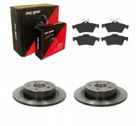 2x Maxgear 19-3206 Disco Freno Trasero 280MM para Ford Kuga II Kuga III C-Max II