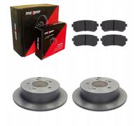 Discos de freno + pastillas traseras HYUNDAI SONATA V KIA SPORTAGE II 2005-