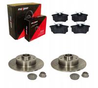 Discos de freno + pastillas traseras RENAULT CLIO IV MEGANE CC III SCENIC III