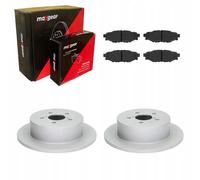 Discos de freno + pastillas traseras SUBARU LEGACY IV OUTBACK 2003-