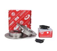 Discos de Freno + Pastillas traseros para HONDA CIVIC VI (MB); MG ZR; ROVER 25 I