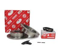 Discos de Freno + Pastillas traseros para JEEP COMPASS, PATRIOT; CHRYSLER 200