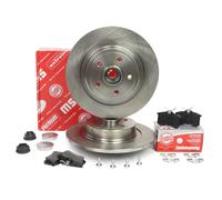 Discos de Freno + Pastillas traseros para RENAULT CLIO III (BR0/1), MEGANE II