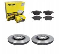 Discos de freno Textar + pastillas delanteras CITROEN C4 I PEUGEOT 308 208 I