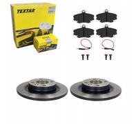 Discos de freno Textar + pastillas delanteras DACIA SANDERO RENAULT LOGAN I T...