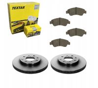 Discos de freno Textar + pastillas delanteras HONDA JAZZ II 2002-2008