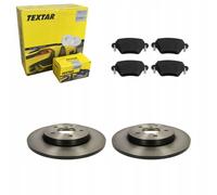 Discos de freno Textar + pastillas traseras FORD MONDEO III MK3 JAGUAR X-TYPE I