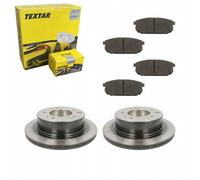 Discos de freno Textar + pastillas traseras KIA SORENTO I 2002-2011